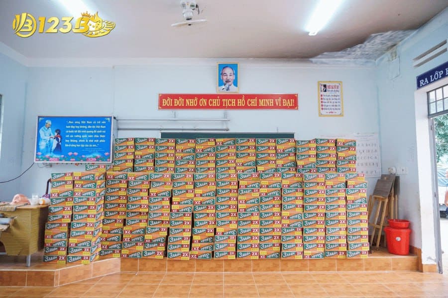 công đoạn chuẩn bị cho hoạt động thiện nguyện